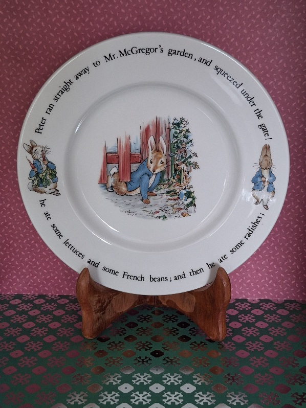 20260830_124630 Ontbijtbordje Peter Rabbit Keramiek Wedgewood