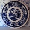 Set 6 Ontbijtborden Decor Boch Frères Blauw